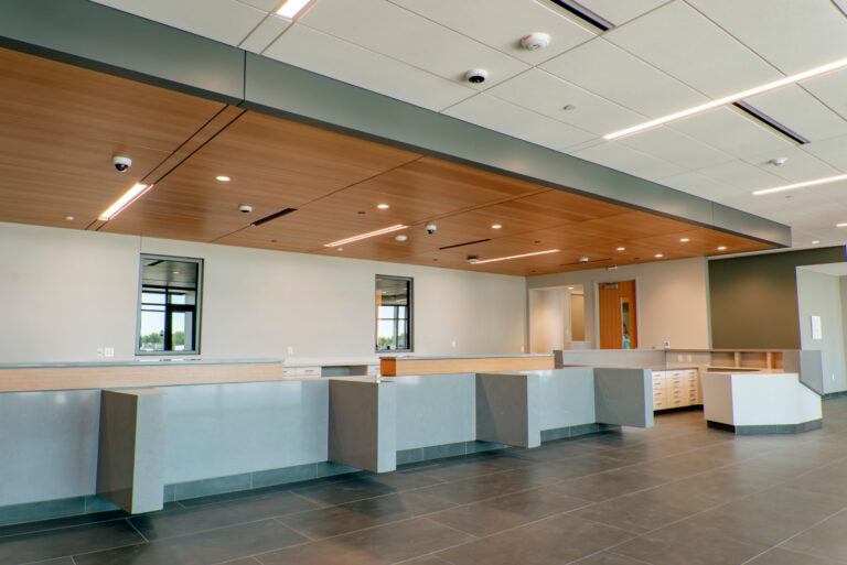primary care entrance at the VHEC